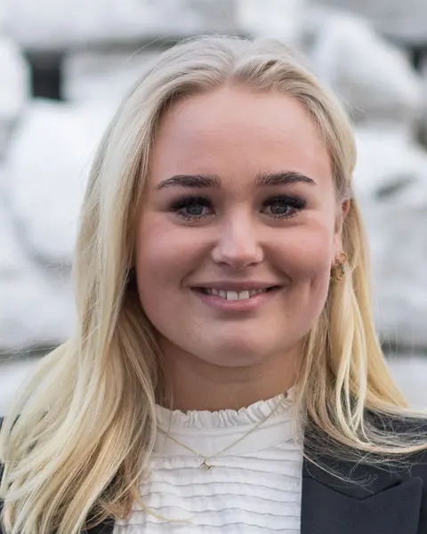 Portrett av Hermine Nylund Wishman